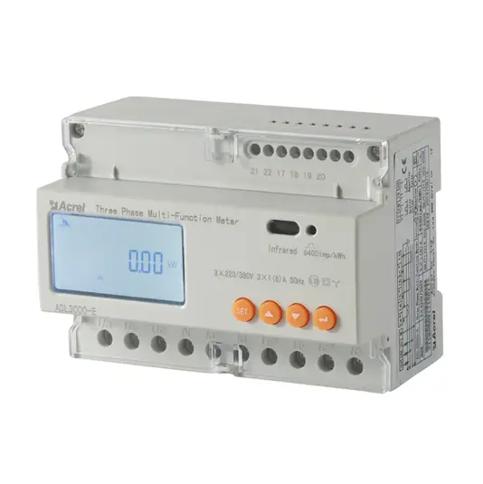 ac din rail meter